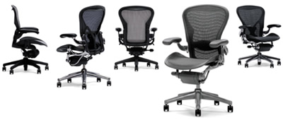 Herman Miller Aeron Chairs discount prices and free delivery anywhere in Canada